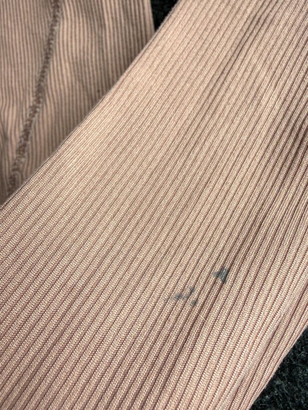 One Step Up Ribbed Henley Top M - Picture 5 of 8